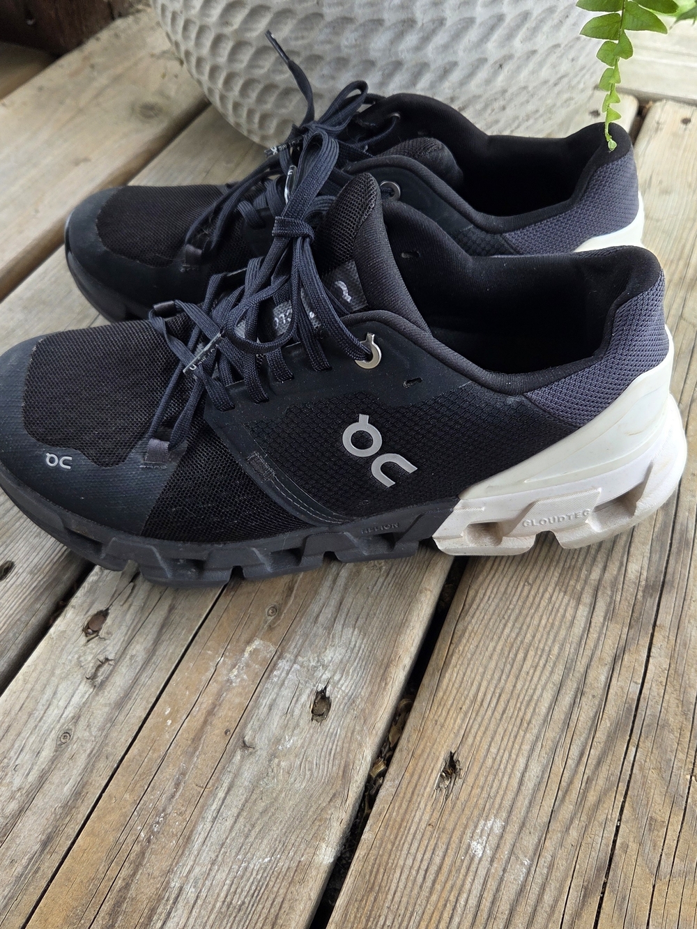 On Cloud Athletic Shoes for Women - Black/White